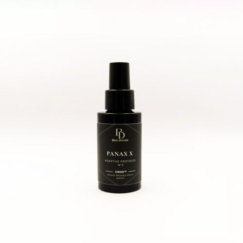 PANAX X natural organic face cream stress skin intelligence defensice moisturiser luxury biotech skincare uk brand CRMS Skin intelligence Bee Divine