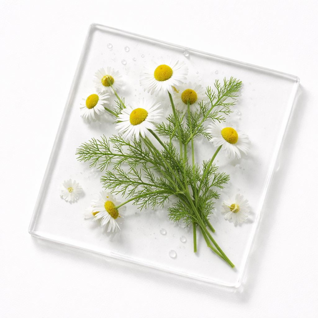 chamomile co2 extract ingredient bee divine natural organic skincare luxury UK brand CRMS Skin Intelligence benefits