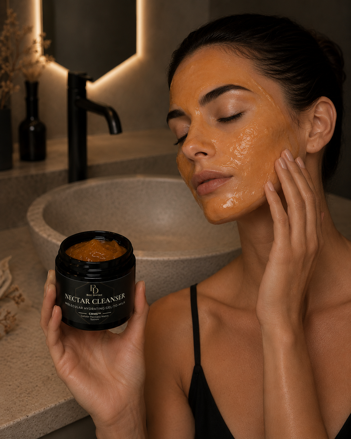 Nectar Cleanser | Molecular Hydrating Gel-to-Milk | Bee Divine