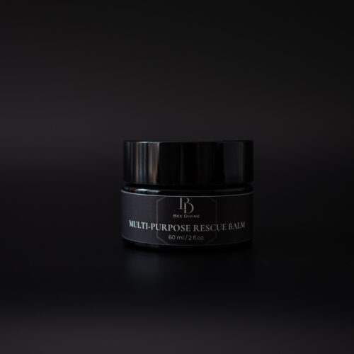 MULTI PURPOSE RESCUE BALM BEE DIVINE NATURAL ORGANIC SKINCARE CRMS SKIN INTELLIGENCE ALL NEEDED BALM SALVATION BROKEN SKIN, HYDRATION, KIDS BABY SAFE SENSITIVE SKIN