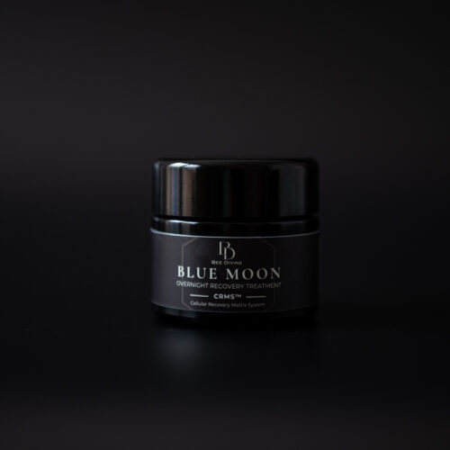 BLUE MOON OVERNIGHT TREATMENT BEE DIVINE NATURAL ORGANIC SKINCARE BIOTECH LUXURY BRAND UK LIFTING WRINKLES REMOVER MOISTURISER REGENATOR BOTOX CRMS SKIN INTELLIGENCE BEE DIVINE