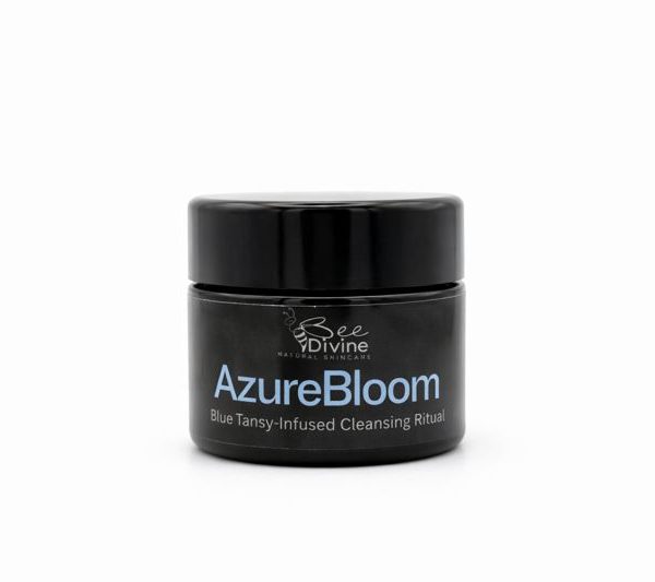 AzureBloom Cleansing balm mature skin sensitive skin make up remover CRMS Skin intelligence bee divine nautral and organic skincare luxury brand uk