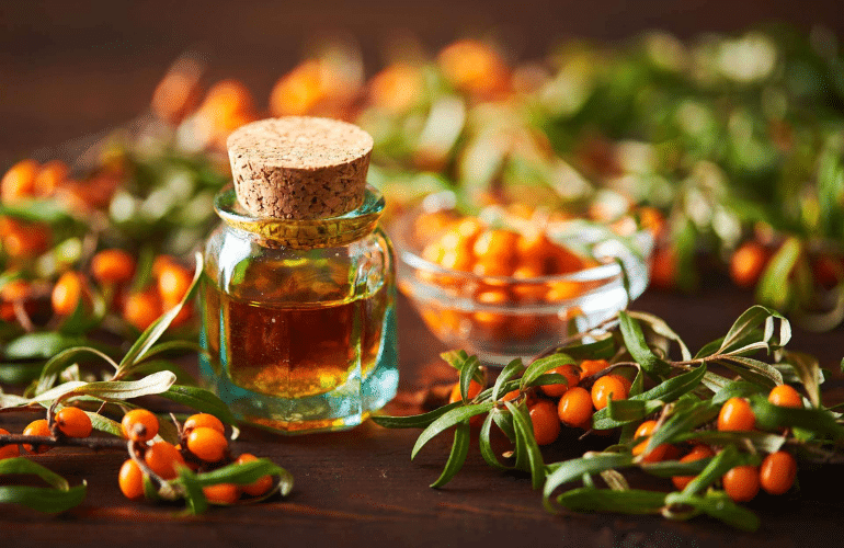 sea buckthorn bee divine natural and organic skincare skin benefits ingredients vegan cosmetics