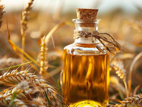 Wheat Germ Oil is one of the richest plant sources of omega-3 fatty acids. It helps to calm irritation, reduce fine lines and deliver intense hydration.