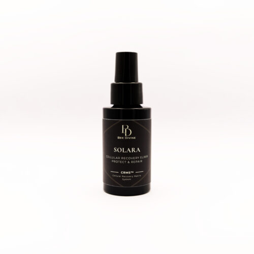 Solara Oil recovery elixir Bee divine post sun body and face oil CRMS Skin intelligence