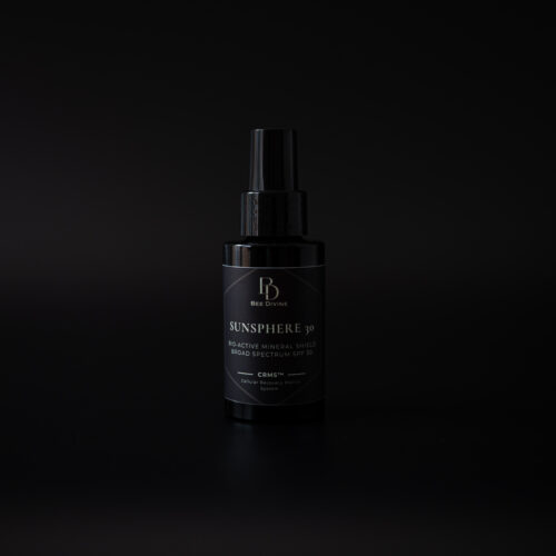 SUNSPHERE 30 Bee Divine Natural SPF Organic skincare Luxury brand biotech Uk CRMS Skin intelligence